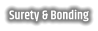 Surety & Bonding